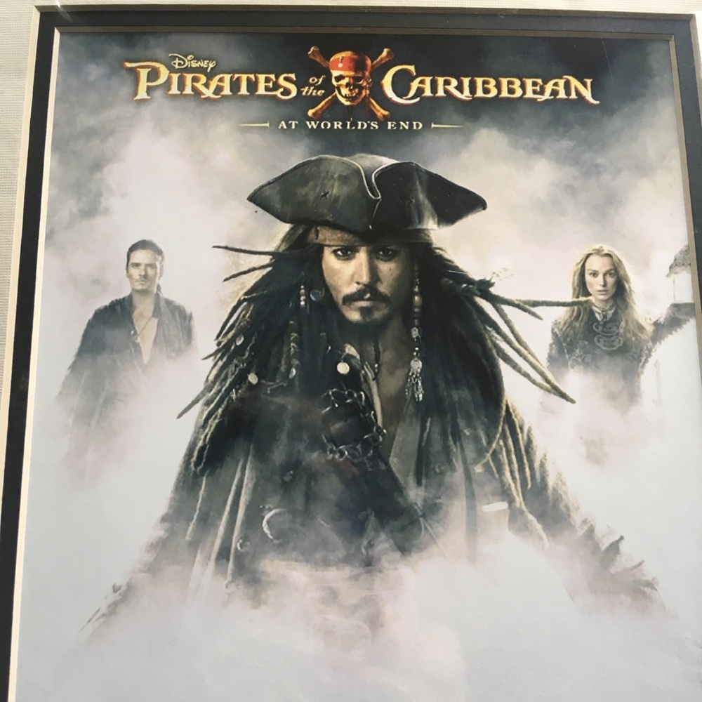 Disney Pirates of the Caribbean Matted Photo - Picture 4 of 8